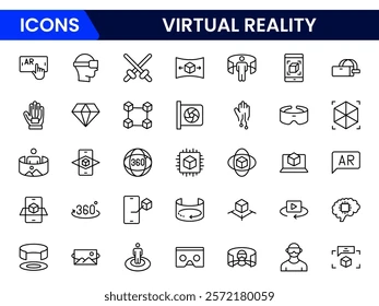 VR/AR Visualization Icon